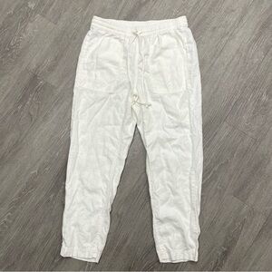 J. Crew Seaside re-imagined linen blend pants Size Small